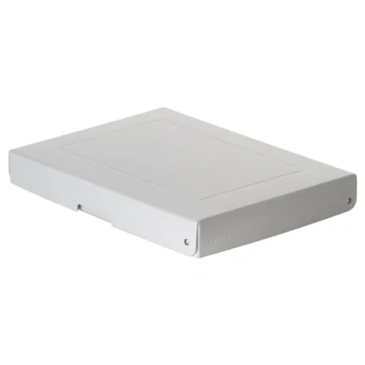 Immagine di FALKEN PureBox Pro. Made in Germany. 40 mm di altezza, DIN A4 ISO 9706 16245 A. Contenitore privo acidi e resistente all&#039;invecchiamento, con coperchio, adatto per archivio