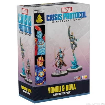 Immagine di Atomic Mass Games, Marvel: Crisis Protocol Yondu &amp; Nova, Espansione Carattere, Tabletop, 2 giocatori, dai 14+ anni in su, 90 120 minuti, tedesco, multilingue