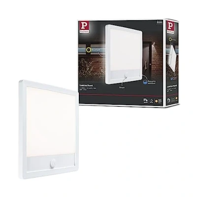 Immagine di Paulmann Lamina PIR 94663 Lampada da parete per esterni a LED (monocolore) 15 W Bianco