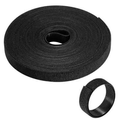 Immagine di Fascette a Strappo da 10 metri, Fermacavi Riutilizzabili con Chiusura Strappo, Cinghie Lunghezza Libera, 15 mm di Larghezza Utili per Casa, Ufficio,Giardino Usi diversi