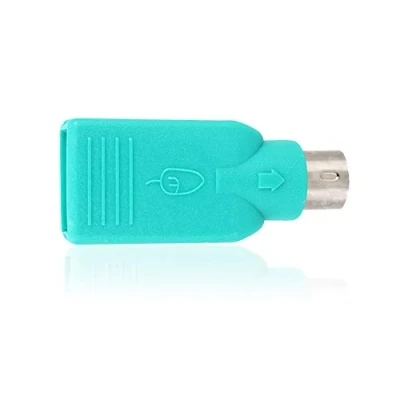 Immagine di Convertitore femmina da PS2 a USB, USB Adattatore maschio PS / 2 per mouse con tastiera Connettiti il computer