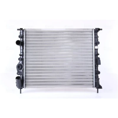 Immagine di NISSENS 63884 Radiatore motore Alluminio 430 378 22 Alette di raffreddamento montate meccanicamente RENAULT: Kangoo I Express, CLIO 2,