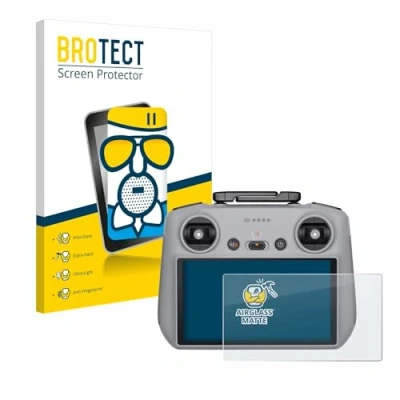 Immagine di brotect Pellicola Vetro Opaca per DJI RC 2 Protezione Schermo [Anti Riflesso, Durezza 9H]