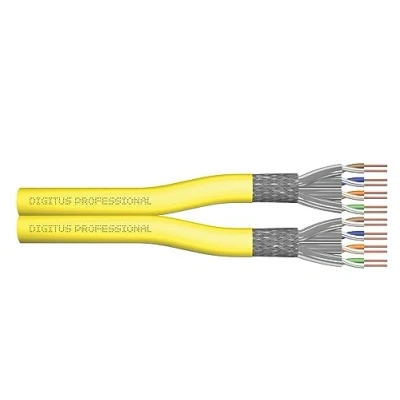Immagine di Digitus DK 1745 A VH D 5 Cavo di rete CAT 7a S/FTP Giallo 500 m