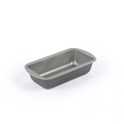 Immagine di Salter Essentials BW13663 Teglia per pane rettangolare, con rivestimento antiaderente, lavabile in lavastoviglie, facile da pulire, realizzata nel Regno Unito, acciaio al carbonio resistente,