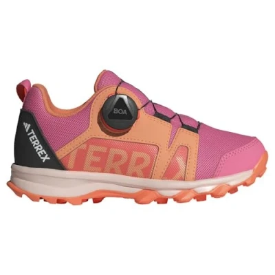 Immagine di adidas Terrex Agravic Boa Trail Running Shoes, Scarpe da Corsa Unisex Bambini e ragazzi, Pink Fusion Putty Mauve Core Black, 36 EU