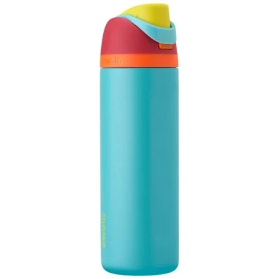Immagine di Owala FreeSip Borraccia termica in acciaio inox con cannuccia, per sport e viaggi, a prova di perdite, senza BPA, 700 ml, Summer Sweetness