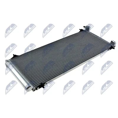 Immagine di NTY CCS CT 016 Condensatore con essiccatore Alluminio 710 R 134a CITROËN: C5 3, III Station Wagon, C6 Sedan, PEUGEOT: 407 607 Sedan