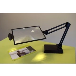 Immagine di adhome ad121585 lente d&#039; ingrandimento su supporto vergroting 25 cm x 18
