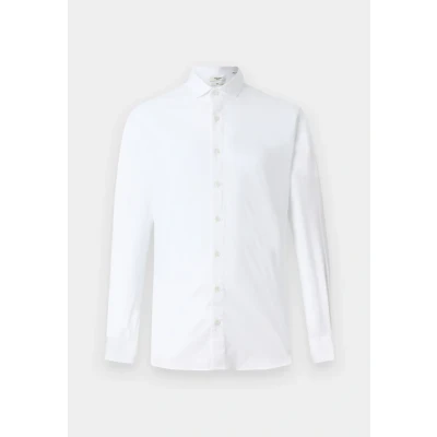 Immagine di JACK &amp; JONES Jprblajaxon Maglietta Elasticizzata L/S Noos Camicia a Maniche Lunghe, Bianco, XS Uomo