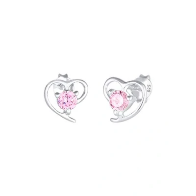 Immagine di Elli Orecchini a Lobo da Donna in Argento 925 con Zirconia Cubica