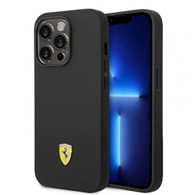 Immagine di Ferrari FEHCP14LSIBBK Custodia per 14 Pro 6,1&quot;, colore: Nero/Nero