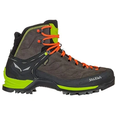 Immagine di SALEWA Ms Mountain Trainer Mid Gore tex, Stivali Uomo, Black/Sulphur Spring, 43 EU