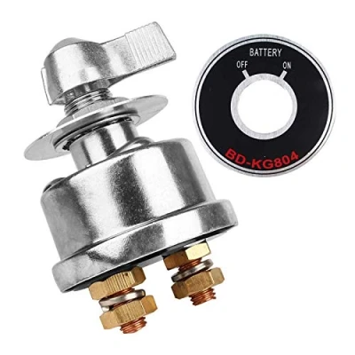 Immagine di RUIZHI Interruttore Stacca Batteria 12V 300A Isolatore Corrente ad Alta Battery Switch per Auto Camion Barca