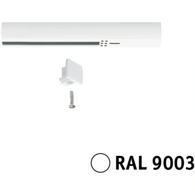 Immagine di Paulmann 95642 Componente per sistema su binario ad alta tensione alimentatore finale Bianco