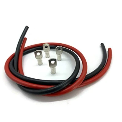Immagine di eXODA Cavo 35mm2 M8 4x ad occhiello con 1m ciascuno di rosso e nero
