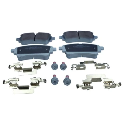 Immagine di QUARO Kit pastiglie freno Non predisposto per contatto segnalazione usura con bulloni pinza accessori QP0206 AUDI: A4 B9 Avant, Q5