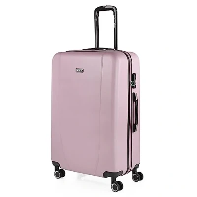 Immagine di ITACA Valigia Grande Rigida Viaggio Rigide. Trolley con 4 RuoteDoppie Girevoli. Materiale ABS Resistente e Leggero TSA 71170, Rosa