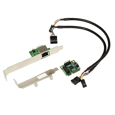 Immagine di KALEA INFORMATIQUE 1 scheda controller di rete GIGABIT ethernet LAN 2.5 Mini PCI Express con chipset Realtek RTL8125