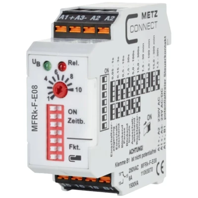 Immagine di Metz Connect 11065870 MFRk F E08 Relè temporizzato Multifunzionale 230 V/AC 1 pz. scambio