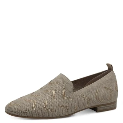 Immagine di Marco Tozzi Scarpe senza lacci, Donna, Taglia: 40, Dune metallic Tessuto