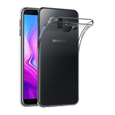 Immagine di AICEK Cover Samsung Galaxy J6 Plus, J6+ Silicone Case Molle di TPU Trasparente Sottile Custodia per (6.0 Pollici)