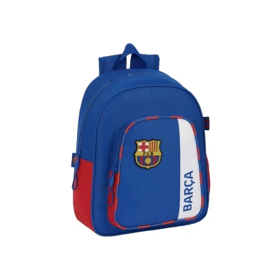 Immagine di Safta F.C. Barcellona 2a attrezzatura Zaino scuola per bambini, ideale bambini di diverse età, comodo e versatile, qualità resistenza, 27 x 10 33 cm, colore blu bordeaux, blu/granata,