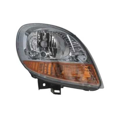 Immagine di TYC 20 0361 15 2 Fari Dx H4 giallo per veicolo circolazione con portalampada, senza motore elettrico RENAULT: Kangoo I Express
