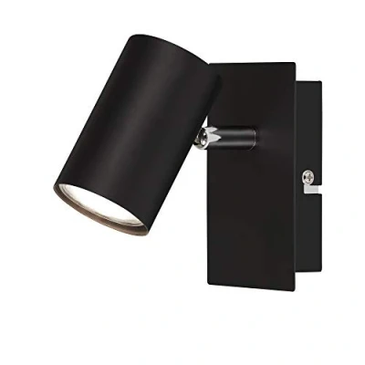 Immagine di Briloner Leuchten faretto da parete, orientabile, a 1 lampadina, GU10, max. 40 watt, colore nero