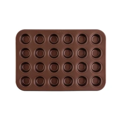 Immagine di Sallys mini stampo per muffin, 26 x 38 cm, speciale rivestimento antiaderente (senza PFAS e PTFE), resistente al calore fino a 240 C