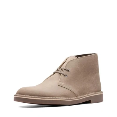 Immagine di Clarks Bushacre 2, Scarpe Chukka Uomo, Camoscio Invecchiato Color Tortora, 42 EU