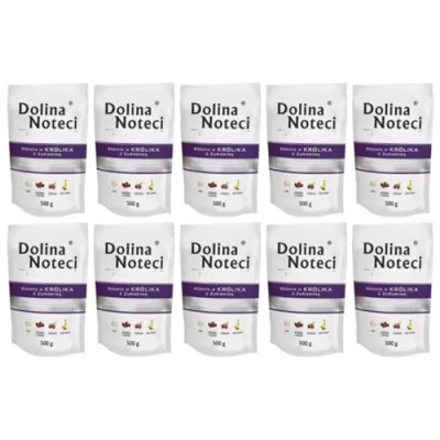 Immagine di Dolina Noteci Premium in busta, Megapack risparmio, 40 x 500 g Coniglio e mirtillo rosso
