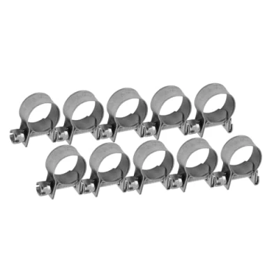 Immagine di Morsetto a T da 6 20 mm per tubo in acciaio inossidabile 304 resistente (confezione 10)(13 15Mm)