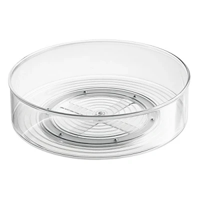 Immagine di iDesign Fridge/Freeze Binz Organizer Frigorifero, Piatto Girevole In Plastica, Trasparente