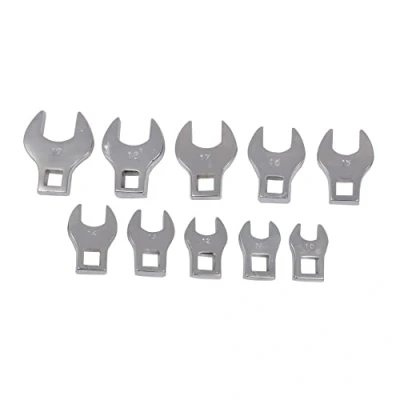 Immagine di Silverline 111508, Set di teste per chiave a zampa gallo 10 p.zi 19 mm