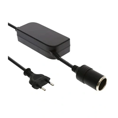 Immagine di Adattatore di alimentazione per auto, 60W 5A 12V, convertitore tensione, raddrizzatore con presa accendisigari