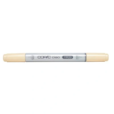 Immagine di Copic Ciao Pennarello Grafico con Doppia Punta, 11 g , Beige (Giallastro Ombra), 12 x 150 mm