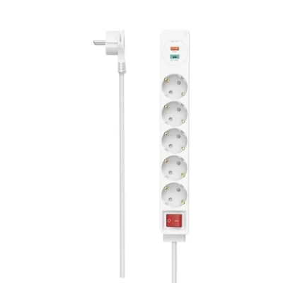 Immagine di Hama 00223186 Multipresa con interruttore Bianco Schuko 1 pz.