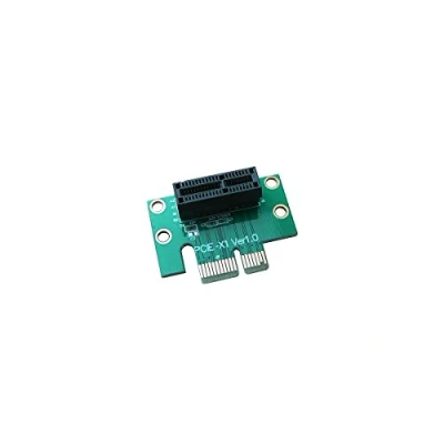 Immagine di KALEA INFORMATIQUE Adattatore riser a 90 Per slot PCIe x1. il montaggio orizzontale di una scheda PCI Express