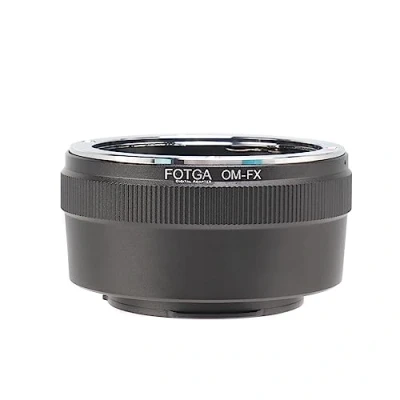 Immagine di Fotga Adattatore OM FX per obiettivo Olympus su fotocamera Fujifilm X Mount S20 H2S H1 Pro3 Pro2 T4 T3 T2 S10 T30 II T20 T200 T100 E4 E3 A7 A