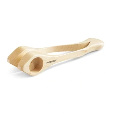 Immagine di Heritage Musical Spoons Strumento a percussione, realizzato mano in legno di acero canadese, suono folk naturale, ottimo regalo per tutte le età con qualsiasi esperienza musicale, grande,