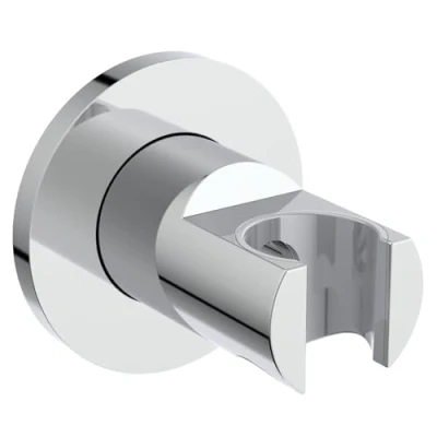 Immagine di Ideal Standard Multi Suite, Supporto tondo a parete per doccetta, Cromato