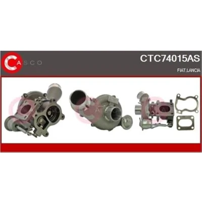 Immagine di CASCO CTC74015AS Turbina Turbo, Turbocompressore a gas scarico FIAT: Punto II Hatchback, Doblo I Station Wagon, Idea, LANCIA: Musa