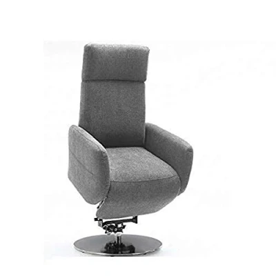 Immagine di CAVADORE Poltrona per TV Cobra con 2 motori e ausilio alzarsi, regolabile elettricamente, telecomando, funzione relax, fino a 130 kg, lunghezza: 71 x 112 82, grigio chiaro
