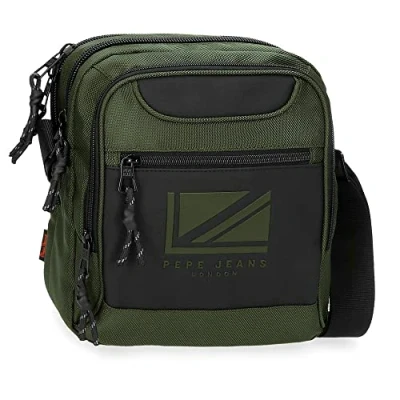 Immagine di Pepe Jeans Bromley LDN Tracolla portatile verde 22 x 27 10 cm Poliestere con dettagli in finta pelle