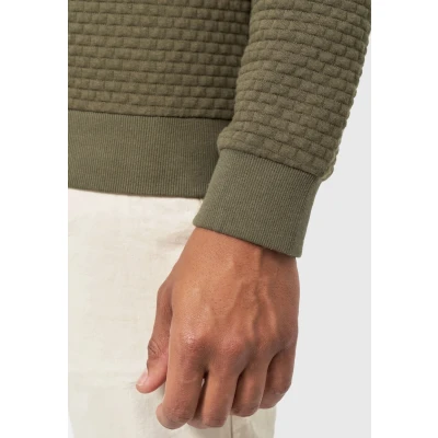Immagine di Indicode Jeans Bermie Felpa con zip, Uomo, Taglia: Medium, Army