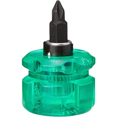 Immagine di ENGINEER DST 06 Cacciavite reversibile micro tozzo, fornito con punta doppia, prodotto in Giappone, verde