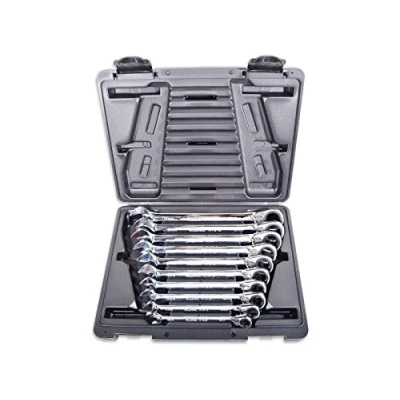 Immagine di Omega Mechanix M2140 Chiave Cricchetto Reversibile, 10 Pezzi