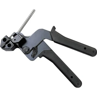 Immagine di HellermannTyton KST STG200 MET BK/ML Pinza fermacavi per fascette in acciaio inox
