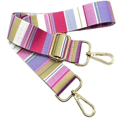 Immagine di Tracolla per Borse Donna Colorato Cinghia Della Borsa Larga, Regolabile con Gold Moschettone, Durevole Crossbody Borsa, Borsetta, Chitarra DIY Spalla Accessori Ragazze, 608